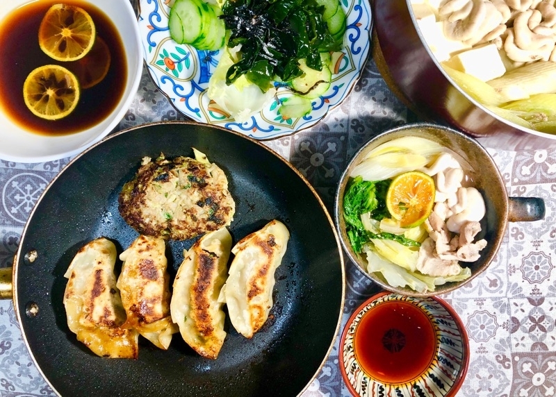 本日の夕食を撮った写真