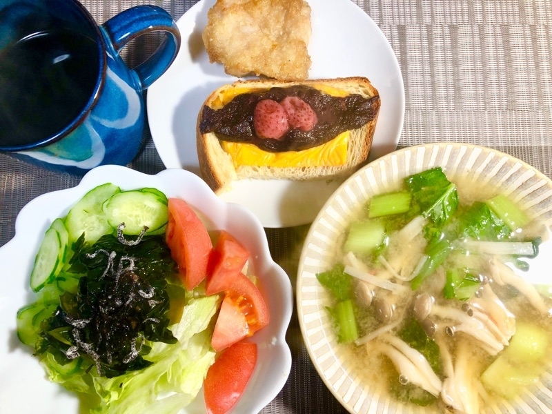 昼食を撮った写真