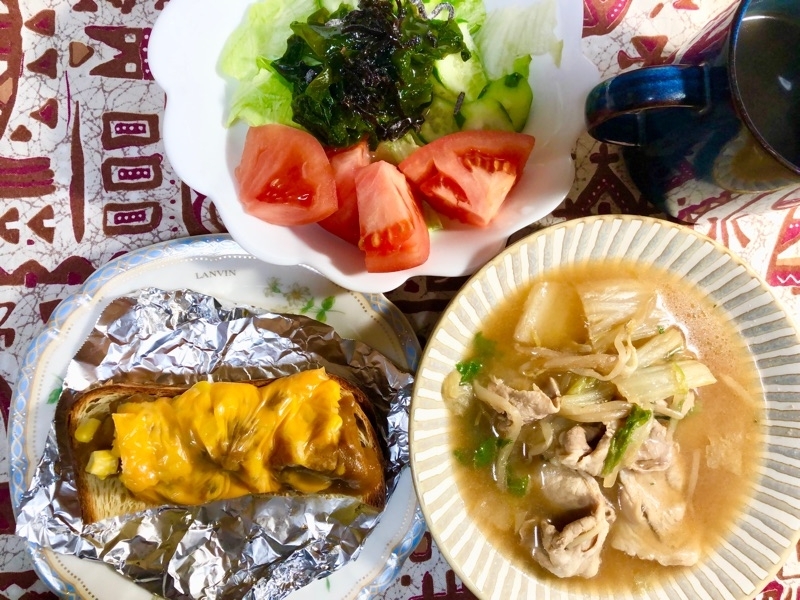 昼食を撮った写真