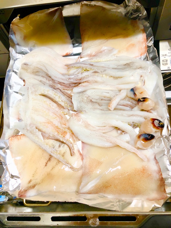 イカゲソを撮った写真