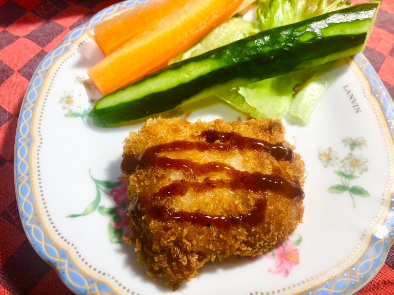 白身魚フライを撮った写真