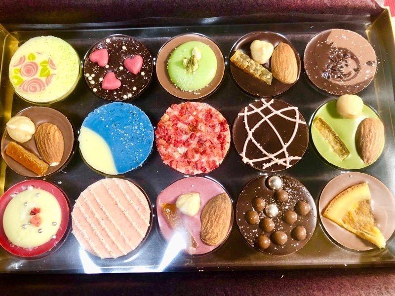 家族用チョコを撮った写真