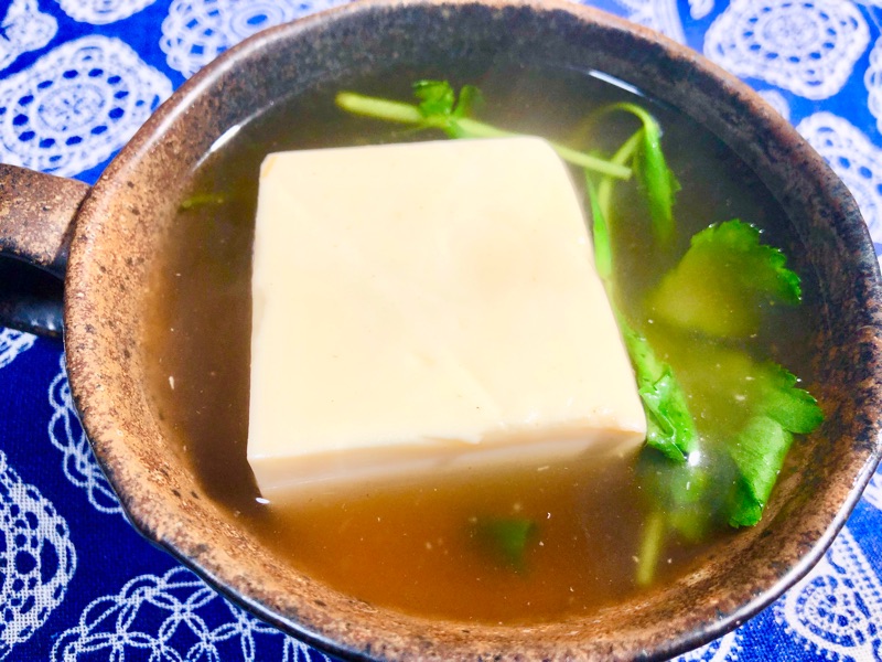 あんかけ豆腐を撮った写真