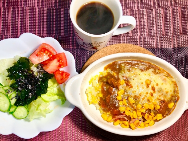昼食を撮った写真