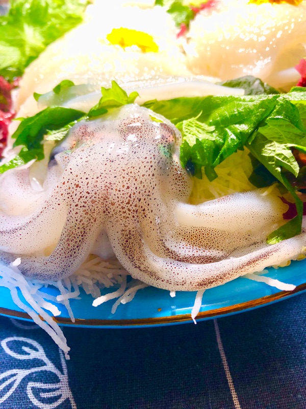 イカゲソを撮った写真