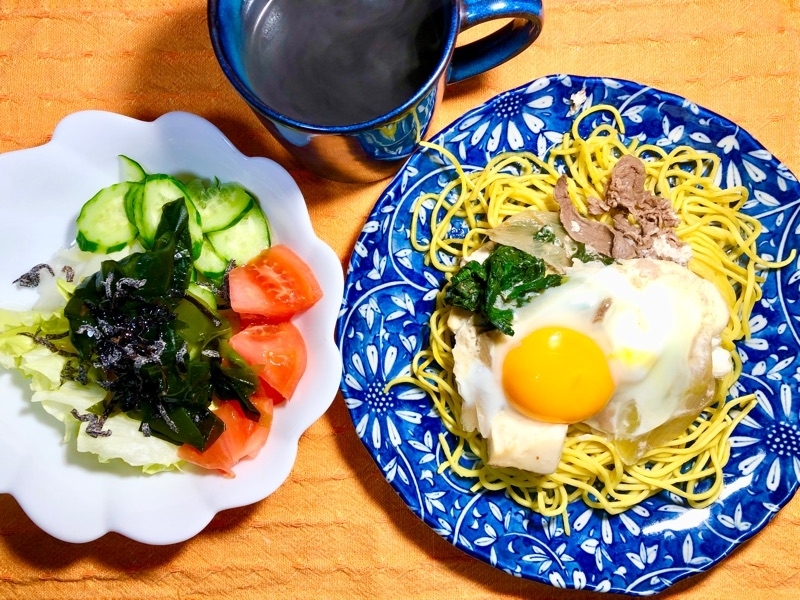 昼食を撮った写真