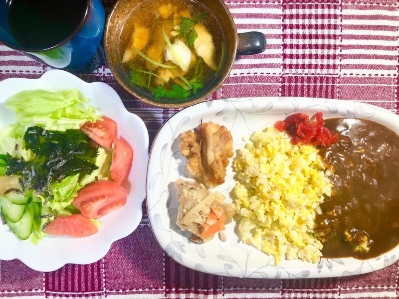 昼食を撮った写真