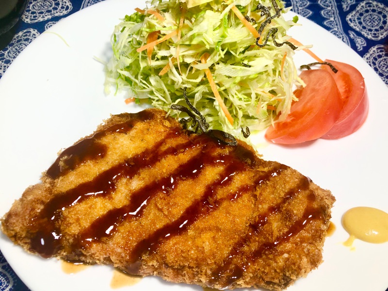 トンカツを撮った写真