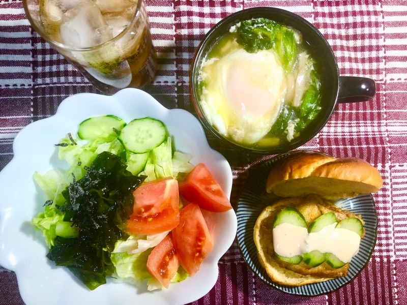 昼食を撮った写真