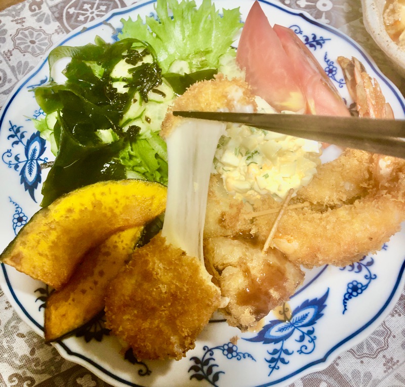 ホワイトチェダーチーズフライを撮った写真