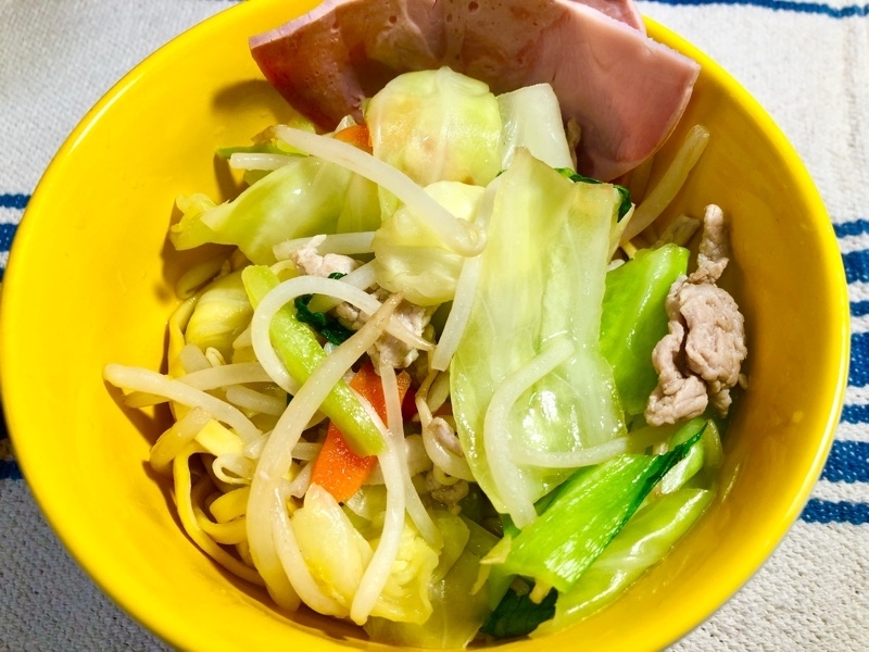 低糖質タンタンメンを撮った写真