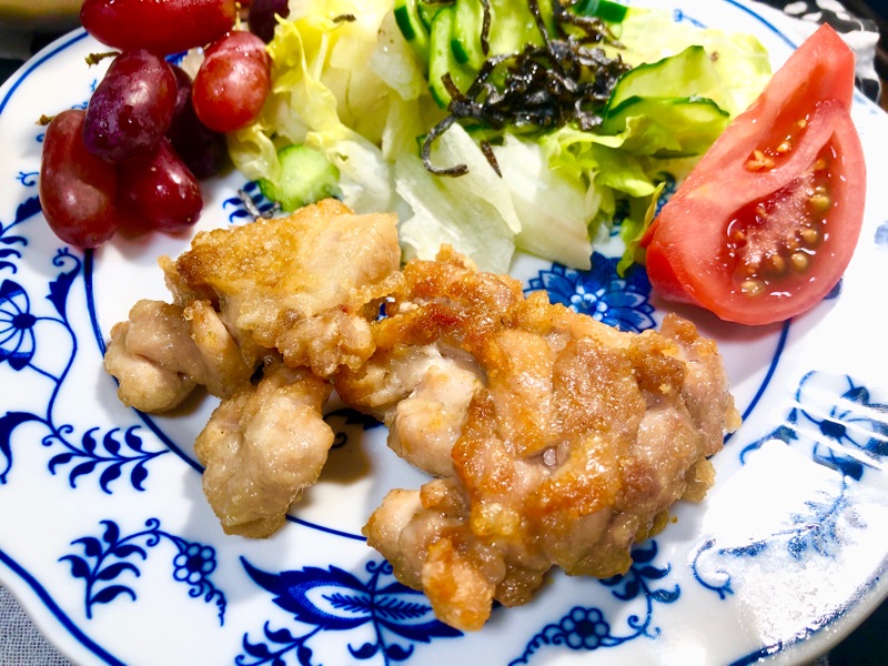 鶏唐揚げを撮った写真