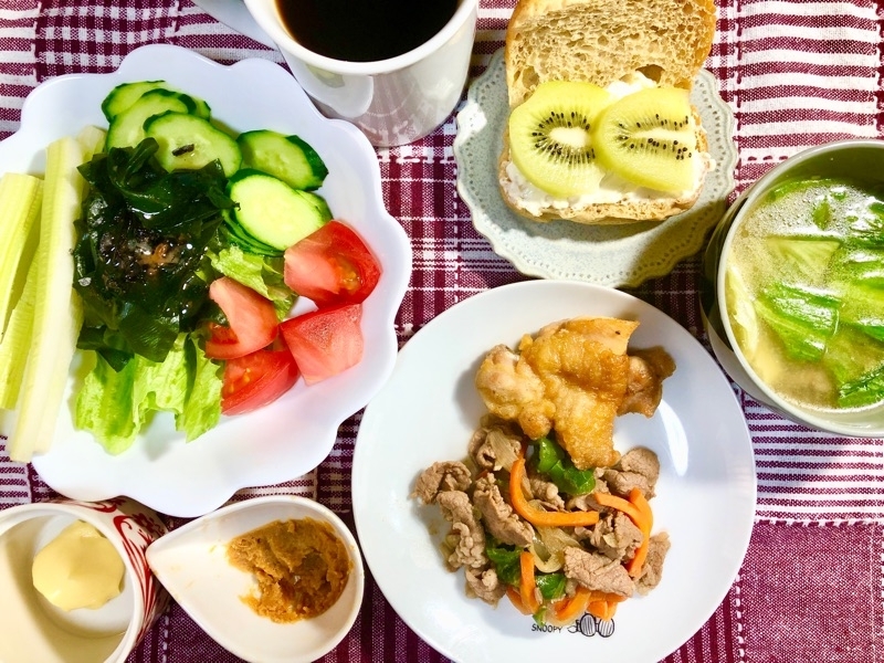 昼食を撮った写真