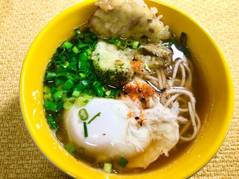 低糖質卵そばを撮った写真