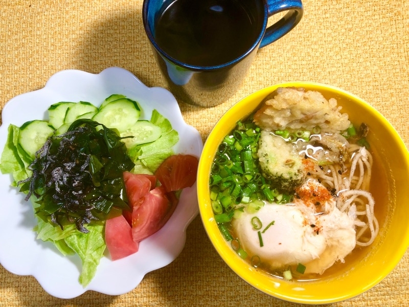 昼食を撮った写真