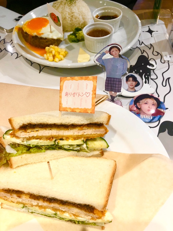 ユウキの”いつもありがトンカツサンドイッチ”を撮った写真