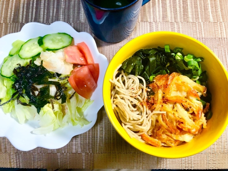 昼食を撮った写真