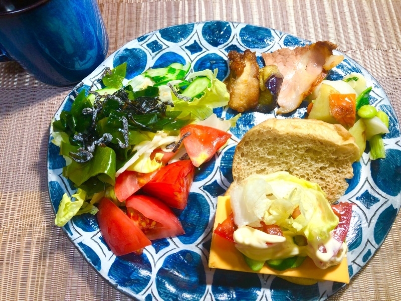 昼食を撮った写真