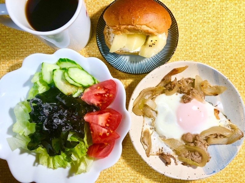 昼食を撮った写真