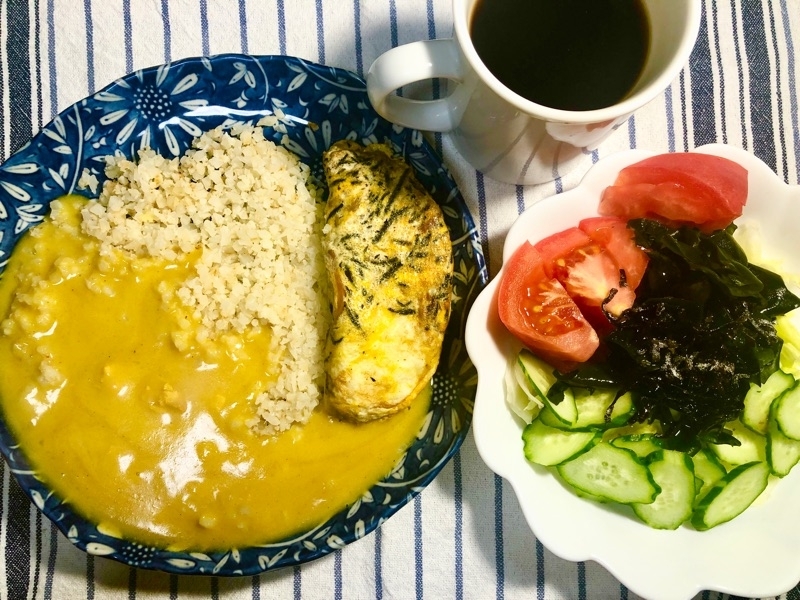昼食を撮った写真