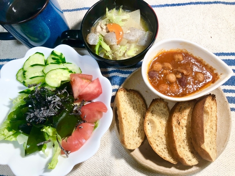 昼食を撮った写真