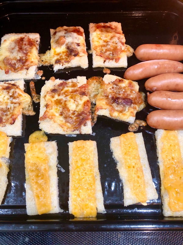 松山あげのチリコンカンチーズ焼きを撮った写真
