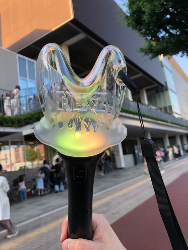 ペンライトを撮った写真