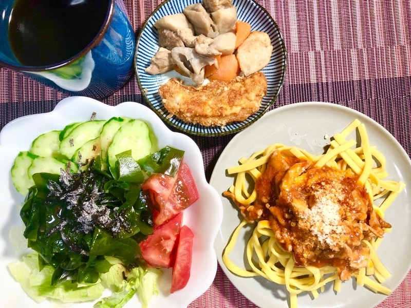 昼食を撮った写真