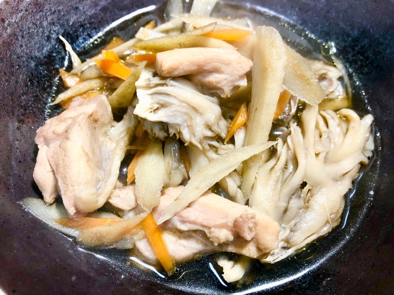 煮物を撮った写真