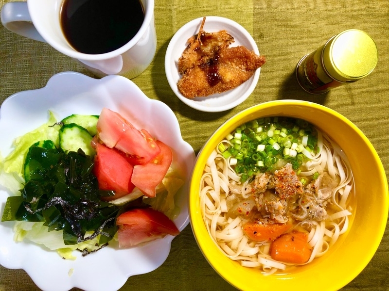 昼食を撮った写真