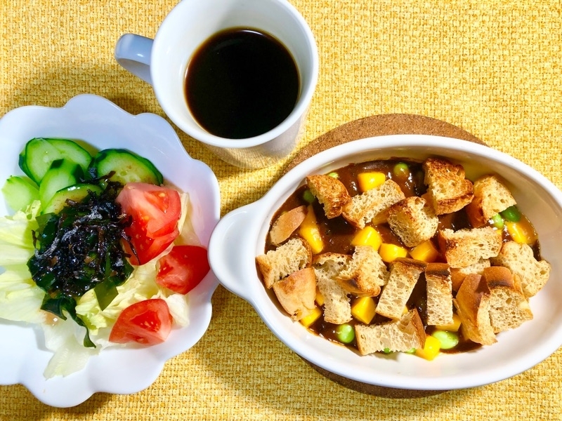 昼食を撮った写真