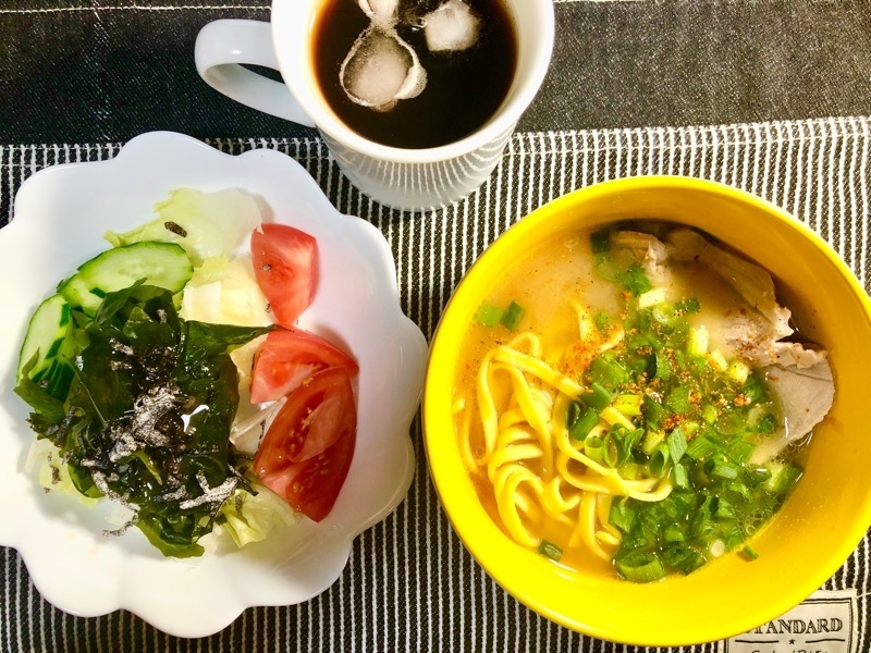 昼食を撮った写真