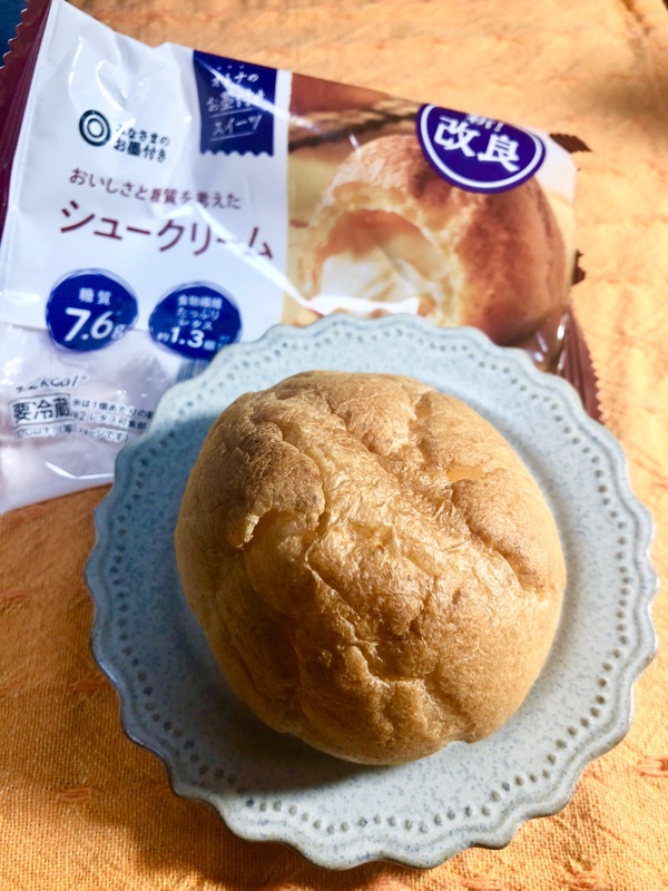 低糖質シュークリームを撮った写真