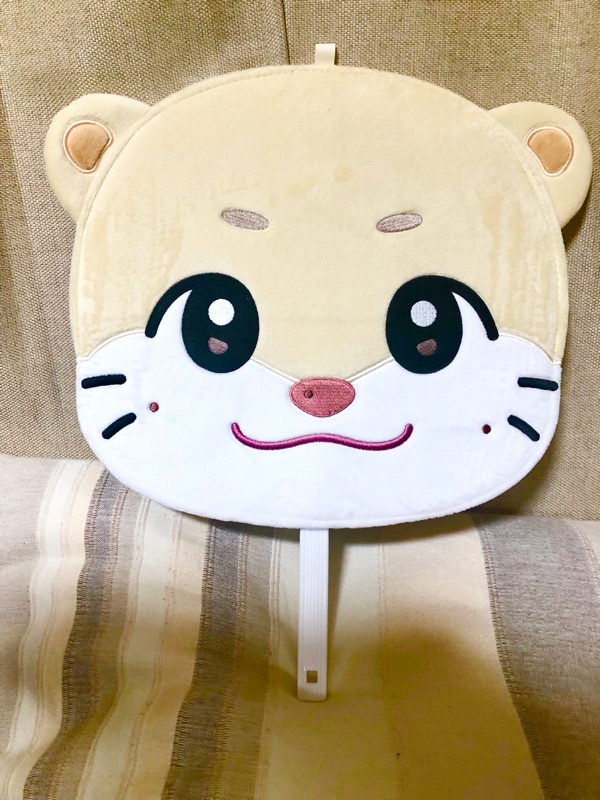 ユッティのうちわカバーを撮った写真