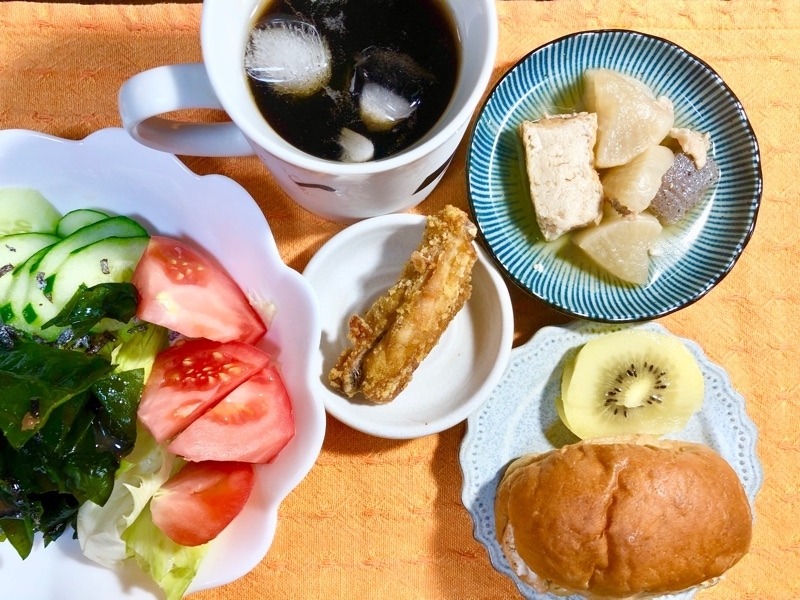 昼食を撮った写真