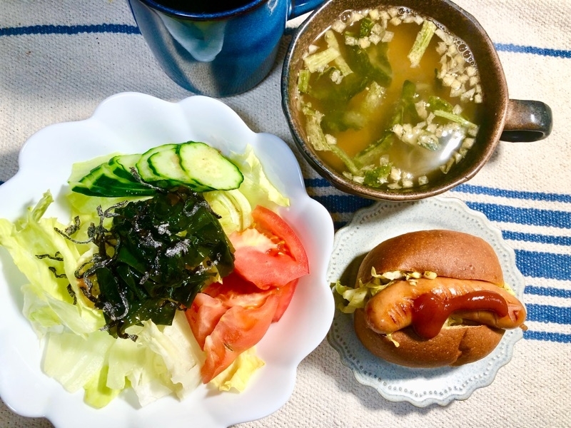 昼食を撮った写真