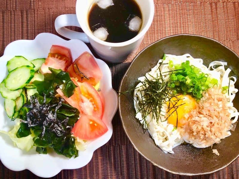 昼食を撮った写真