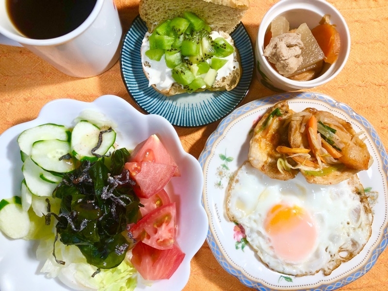 昼食を撮った写真
