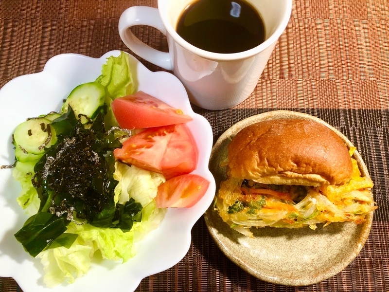 昼食を撮った写真