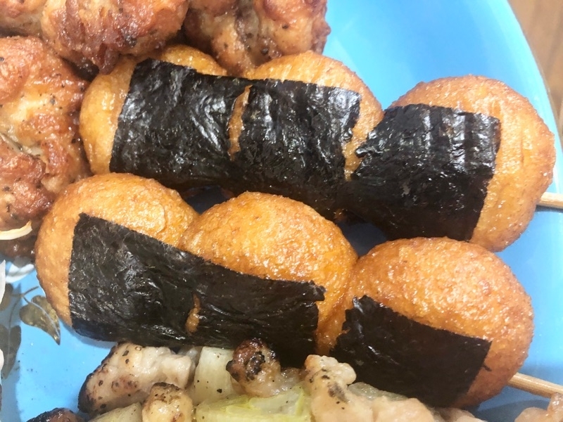 揚げもち（磯辺揚げ）を撮った写真