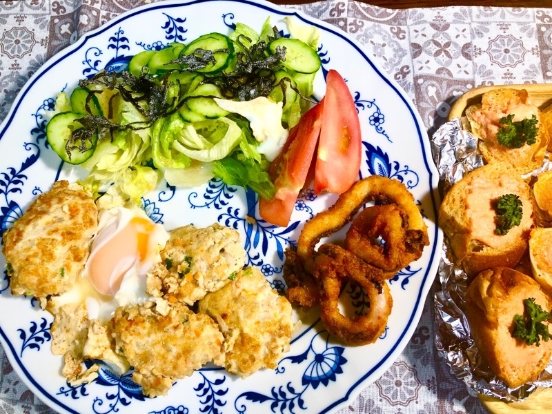 本日の夕食を撮った写真