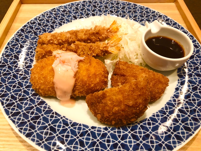 ミックスフライを撮った写真