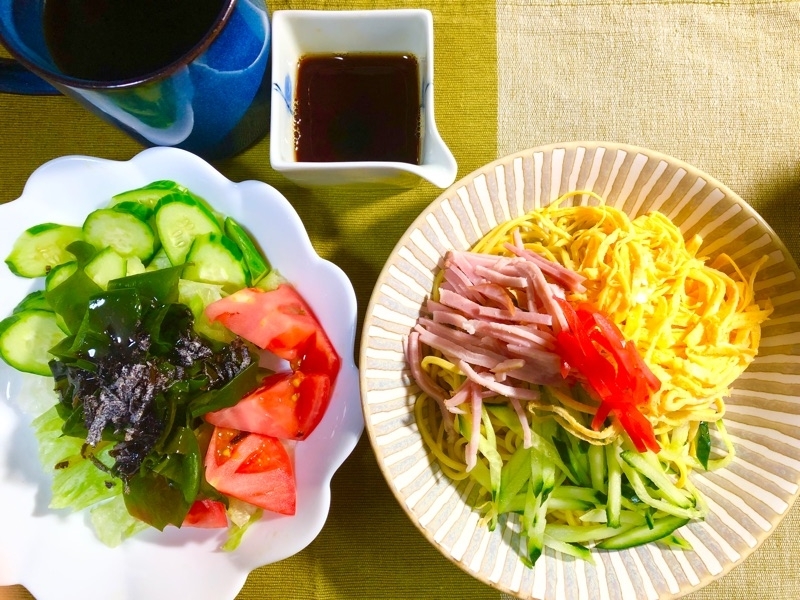 昼食を撮った写真