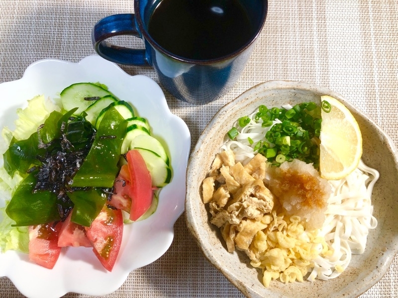 昼食を撮った写真
