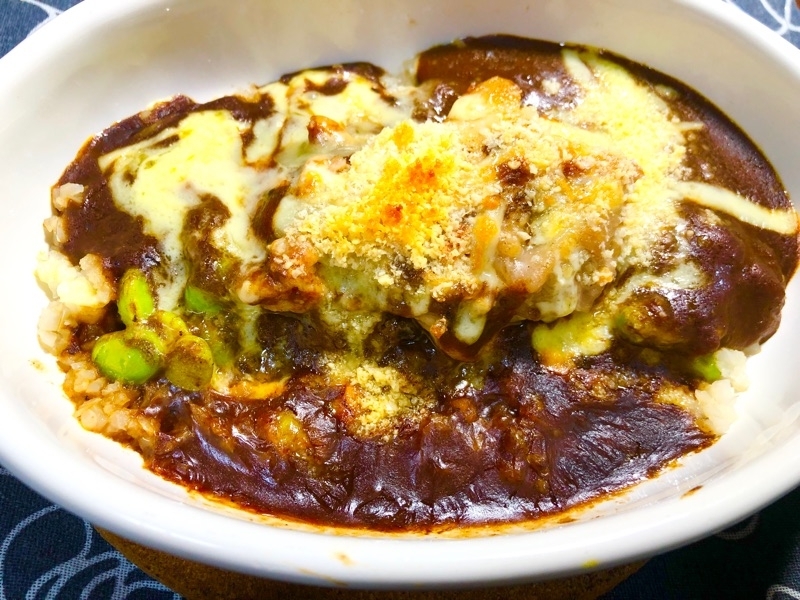 チキンのカレーチーズ焼きを撮った写真