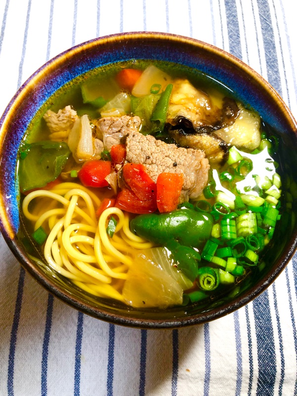 低糖質焼肉ラーメンを撮った写真