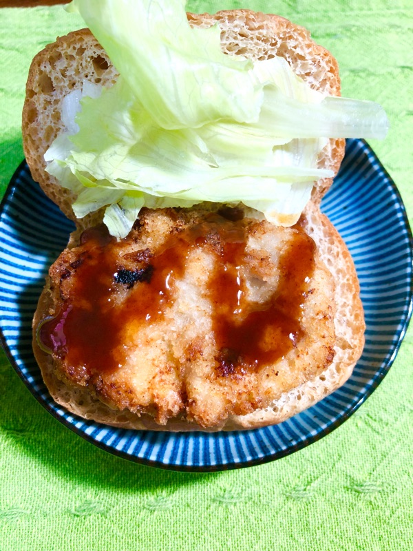 ブランパンのカツサンドを撮った写真