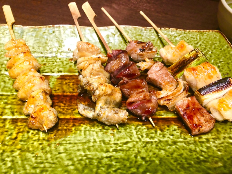 串盛り合わせを撮った写真