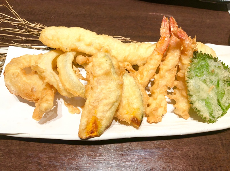 天ぷらを撮った写真