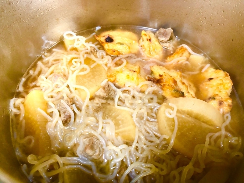 牛すじの煮物を撮った写真